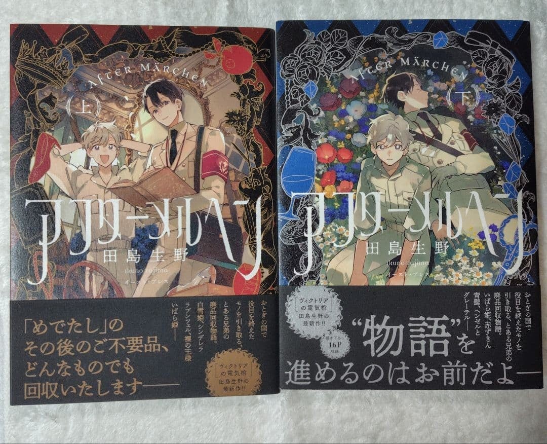 Dopo Meruhen / Dopo fiaba. Vol. 1-2 Tajima Ikuno manga fumetto giapponese