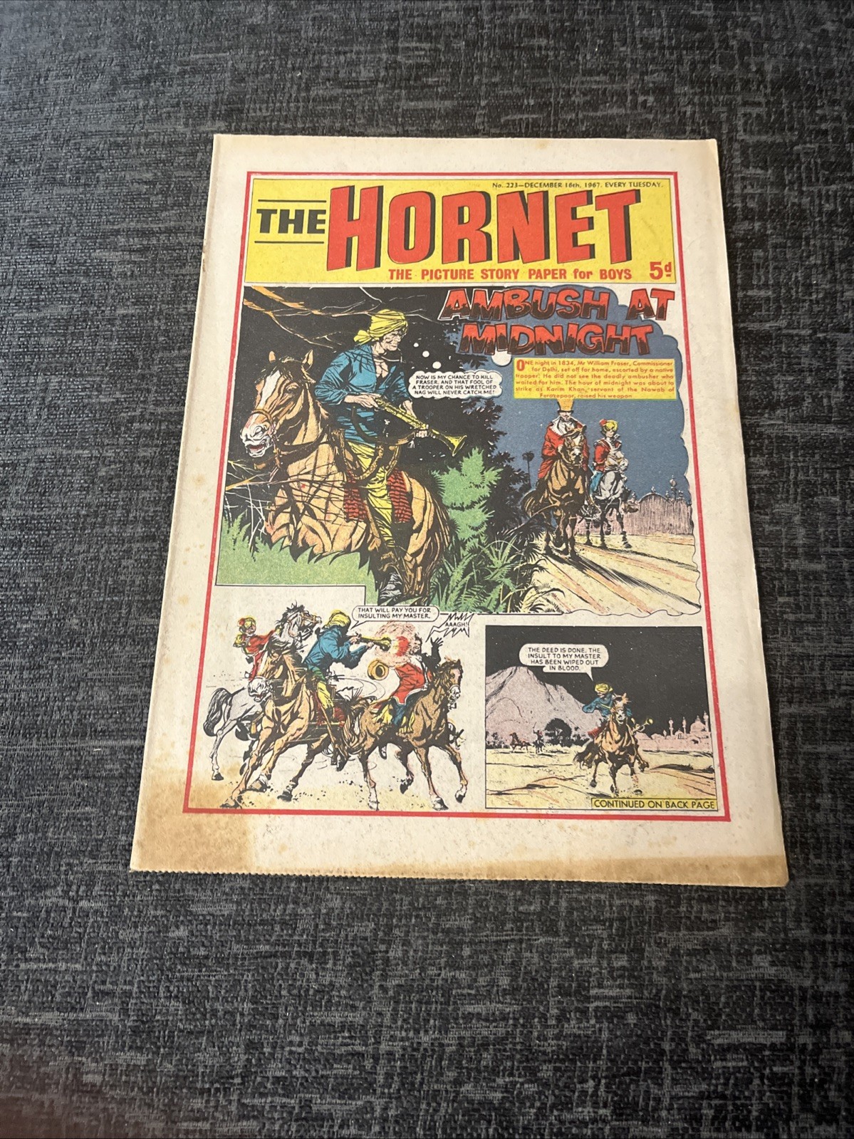Hornet Comic - #223 - 16 December 1967