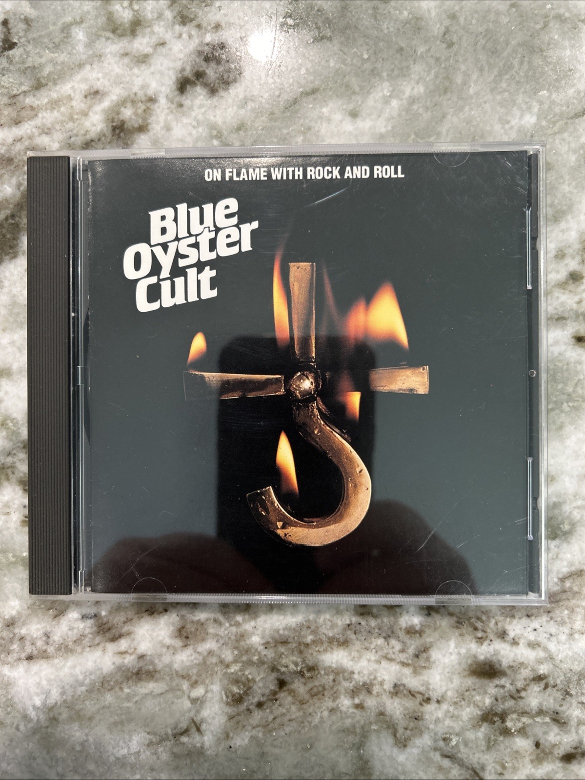 On Flame with Rock and Roll by Blue  Öyster Cult CD,  MINT DISC LIKE NEW