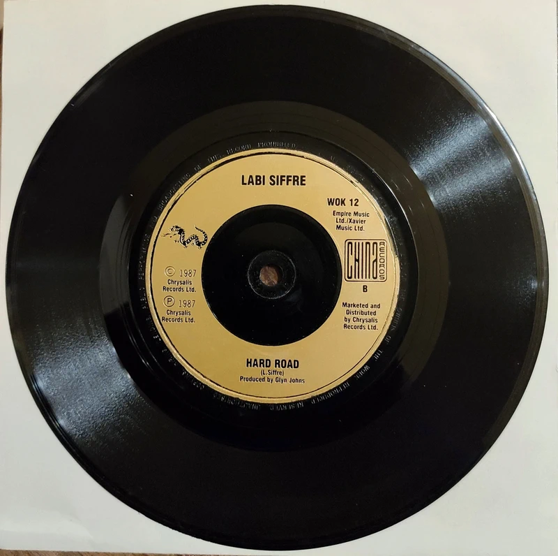 Disco 7" Vinile Labi Siffre Hard Road Something Inside 1987 No Cover Vinyl Collection