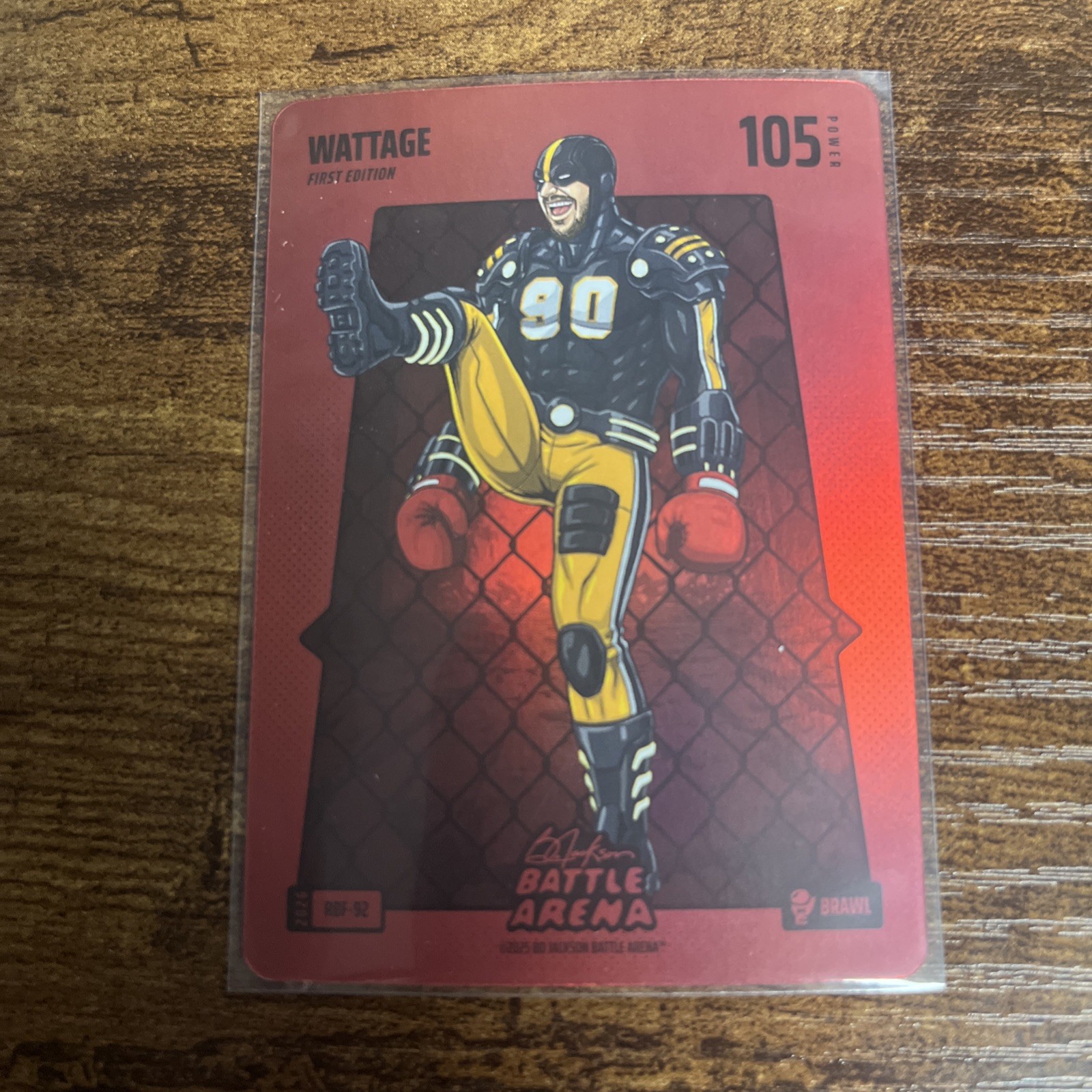 2026 Bo Jackson Battle Arena Griffey Wattage Red Battlefoil #RBF-92