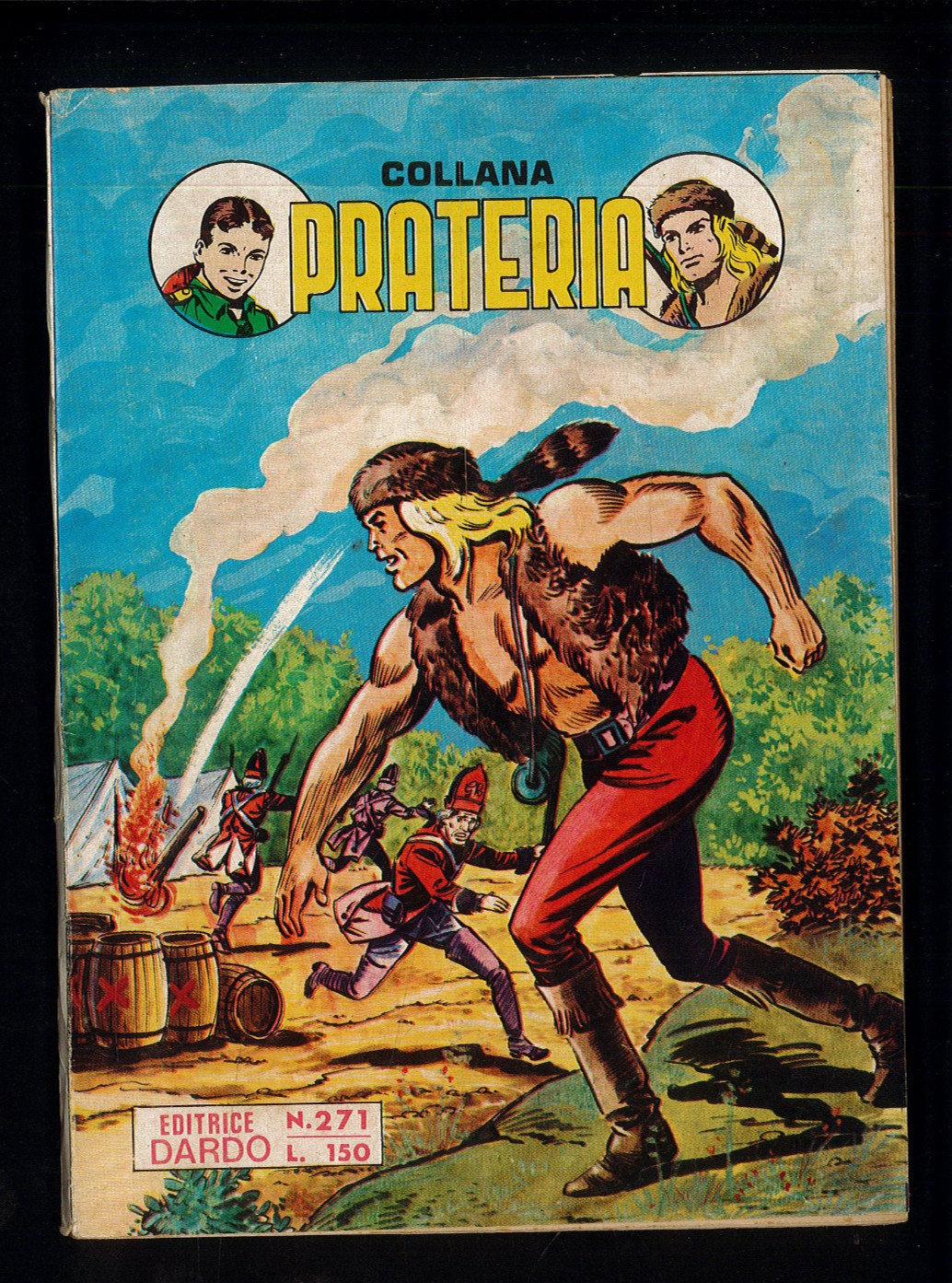 Capitan Miki - Grande Blek Collana Prateria n.271 1970 Editoriale Dardo▓