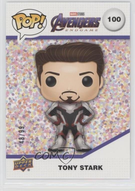 Bomba confetti Funko Pop Marvel Infinity Saga 2023 48/99 Tony Stark #100 0v41