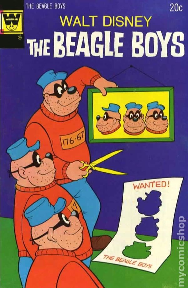Beagle Boys #20 FN 1974 Whitman Stock Image