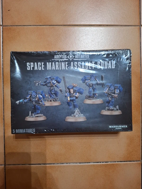 warhammer 40k space marine assault squad - 2 scatole nuove sigillate oop! 🚀