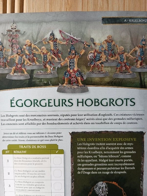 Games Workshop Warhammer Égorgeurs Hobgrots figurines