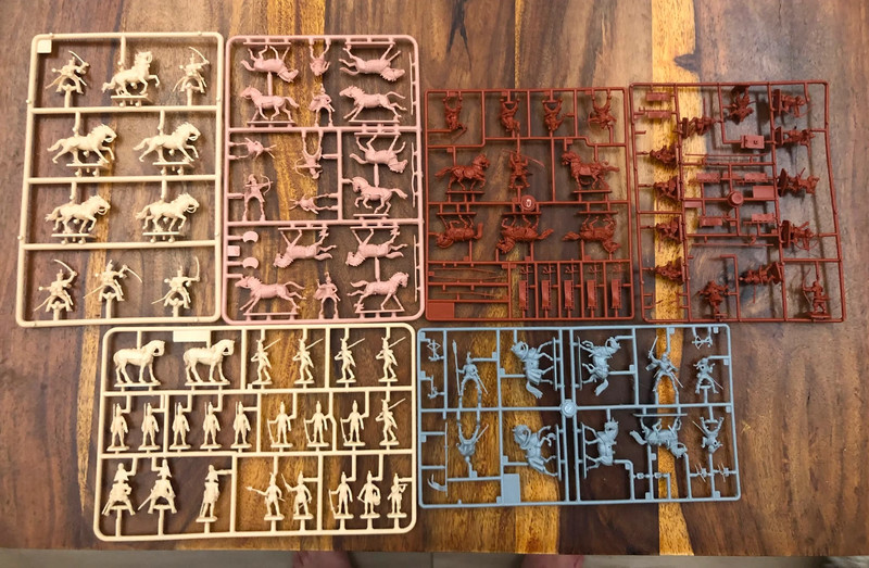soldatini 1/72 su sprue no scatole