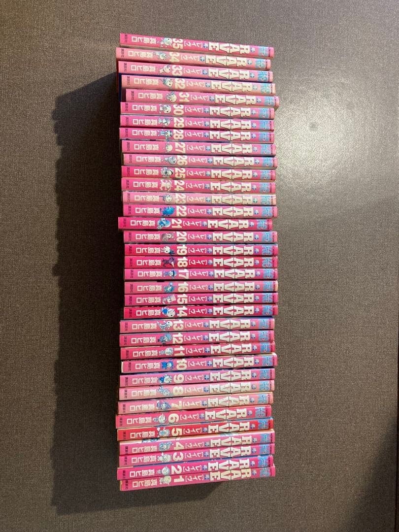Rave Hiro Majima Set Completo Volume 1-35 Prodotti Giapponesi
