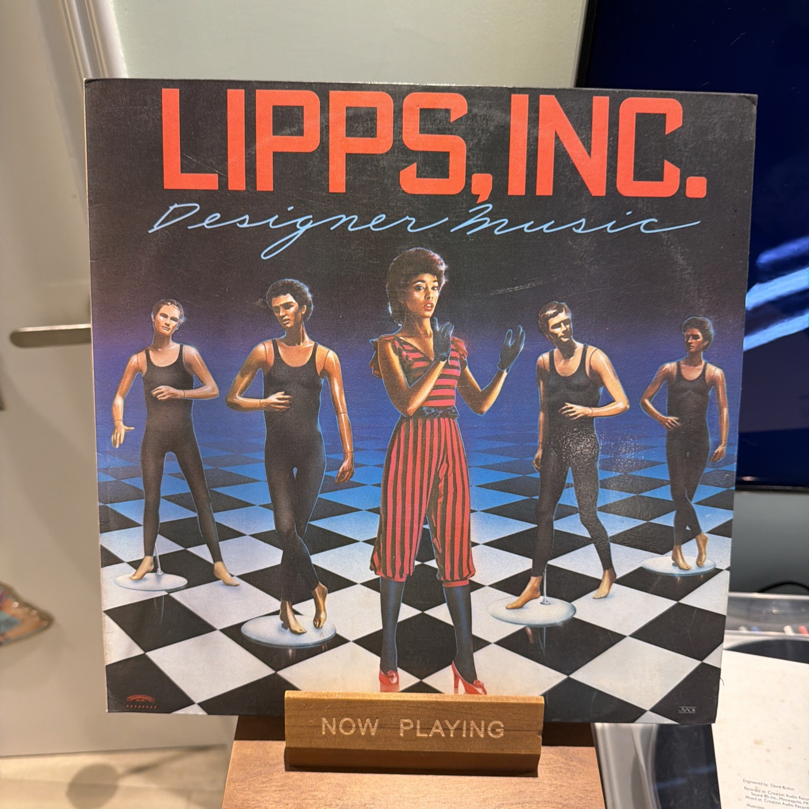 Lipps Inc - Designer Music LP Vinyl 1981 Hong Kong Singapore Pressing VG+