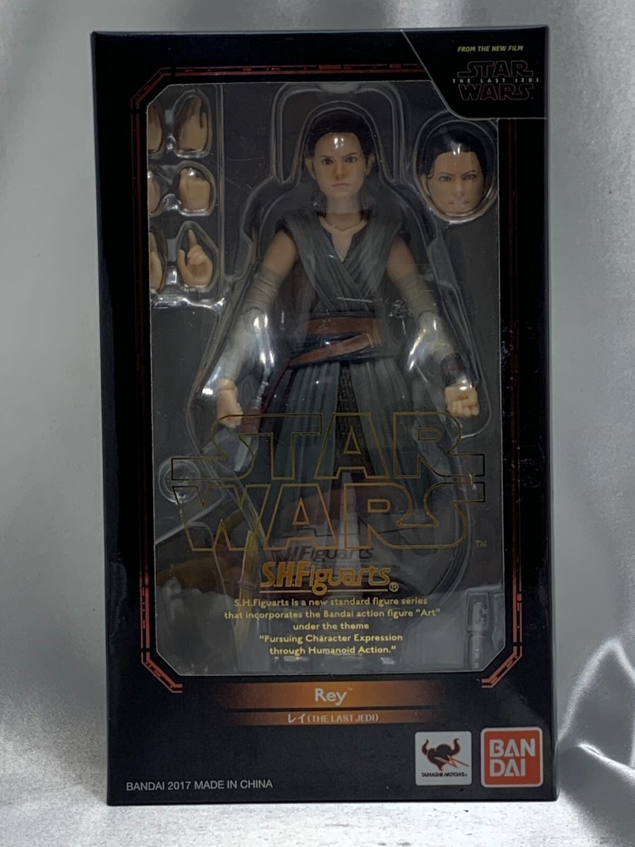 BANDAI S.H.Figuarts Rey STAR WARS THE LAST JEDI Action Figure Giappone
