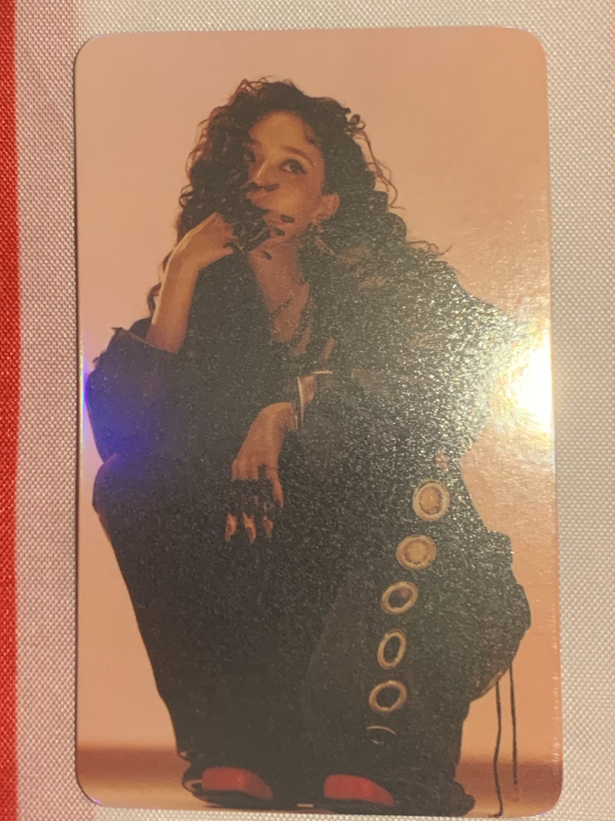 Winter AESPA KPop Idol Photo Goddess GIRL Holo Card