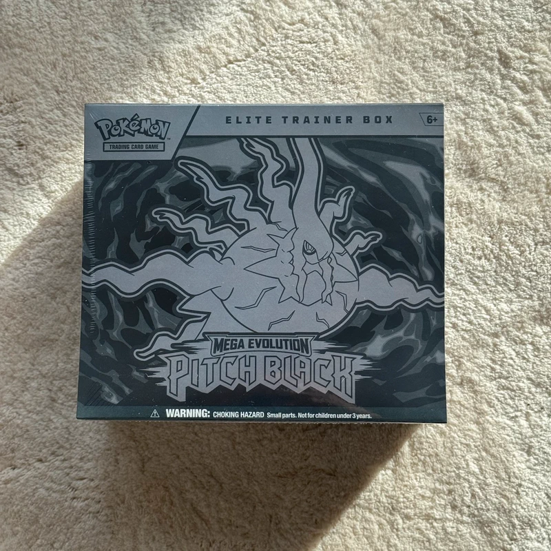 Pokémon TCG Mega Evolution Pitch Black Elite Trainer Box – Sealed