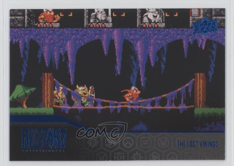 2023 Upper Deck Blizzard Legacy Collection Rare The Lost Vikings #194 1u6