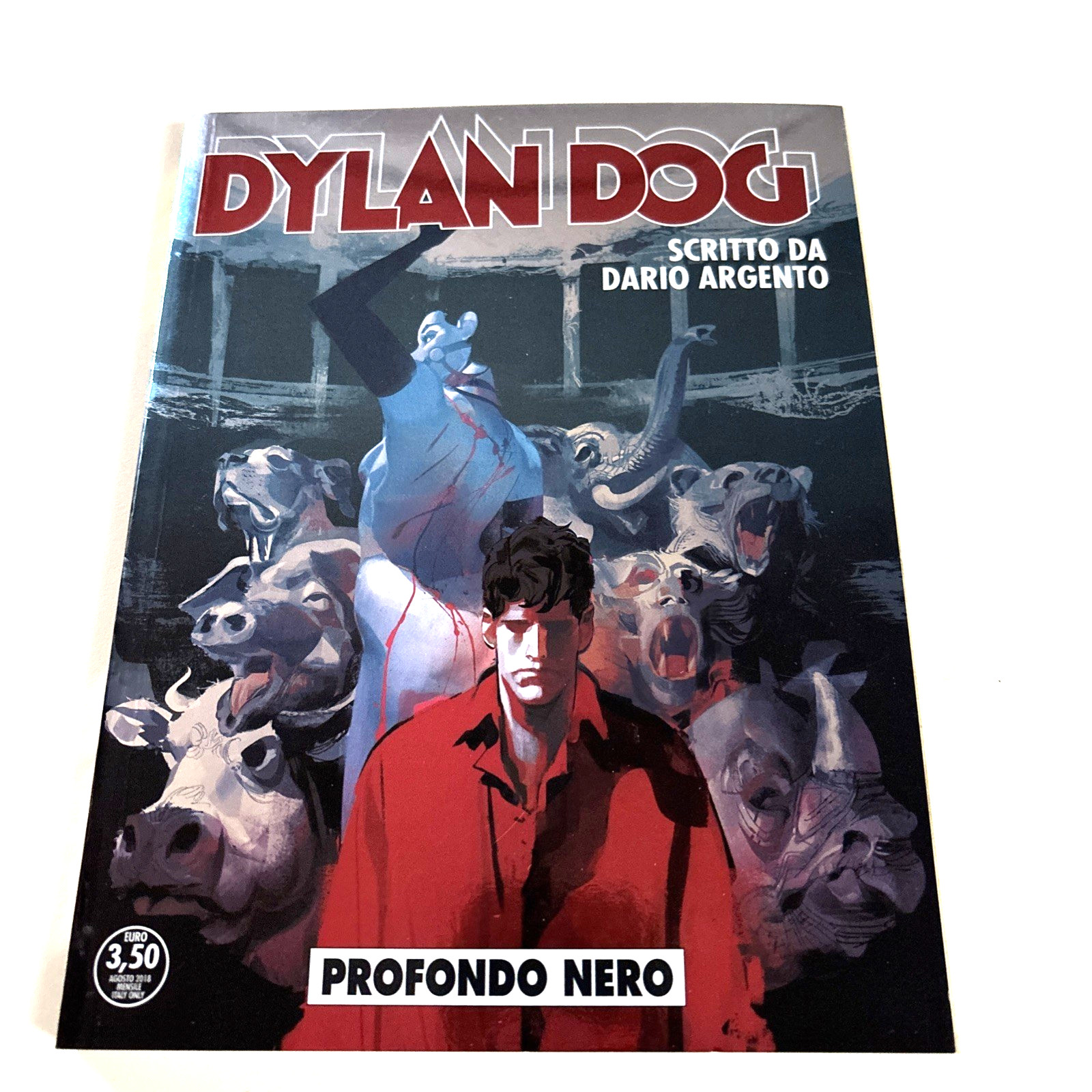 DYLAN DOG N 383 - PROFONDO NERO - DARIO ARGENTO - ESAURITO DA MAGAZZINO