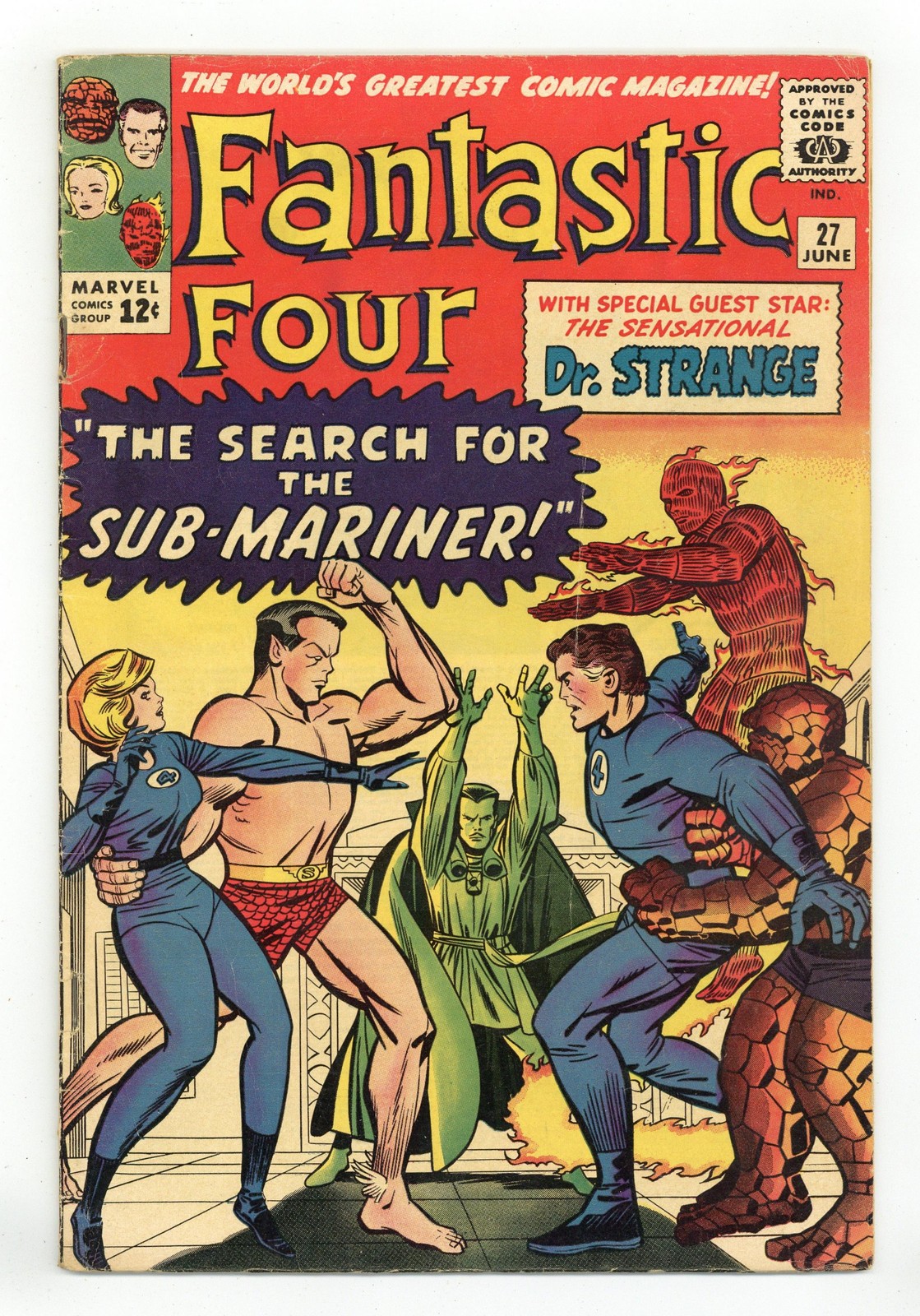Fantastici Quattro #27 VG 4.0 1964