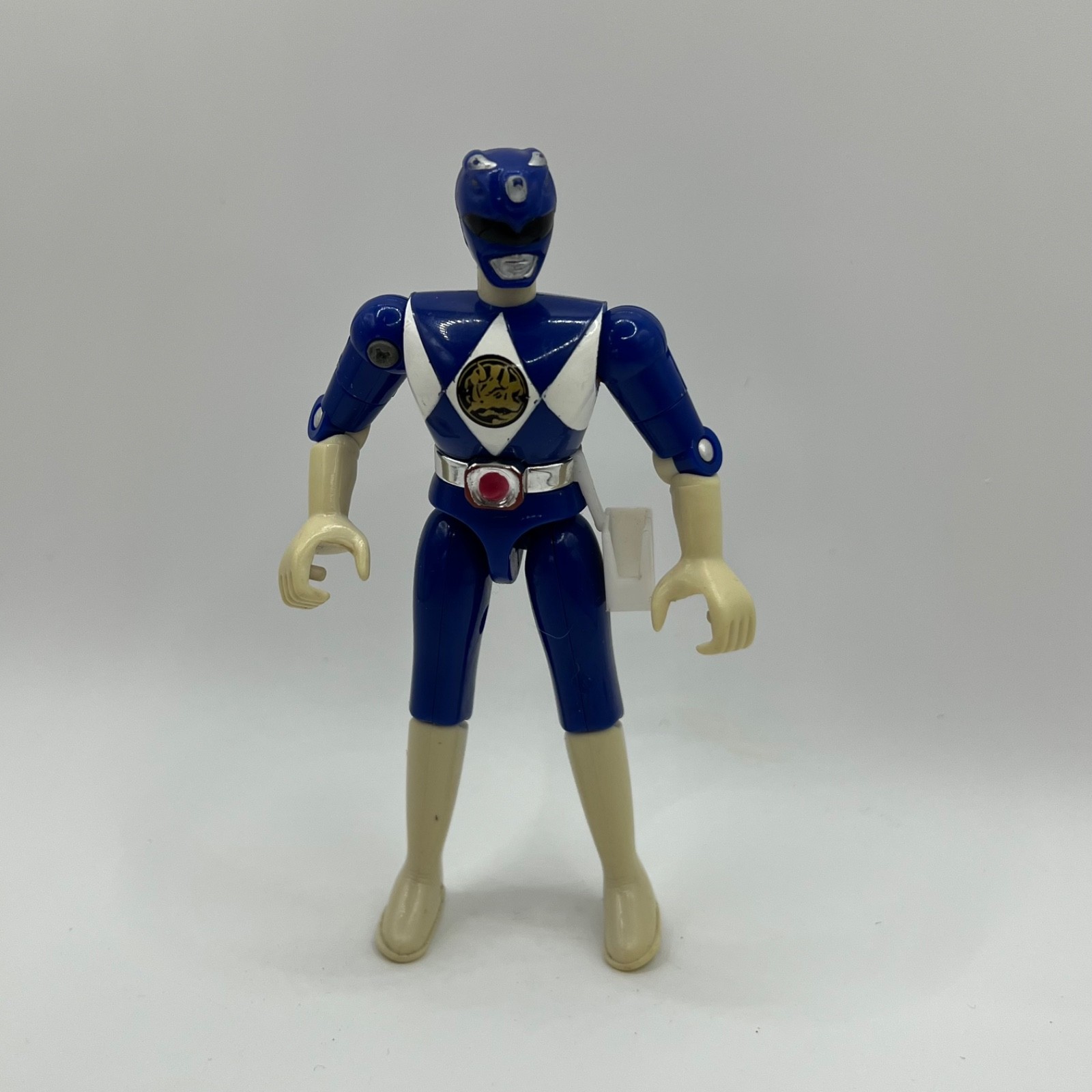 Bandai Mighty Morphin Power Rangers Blue Ranger Auto-Morphin Figure 5,5" #6