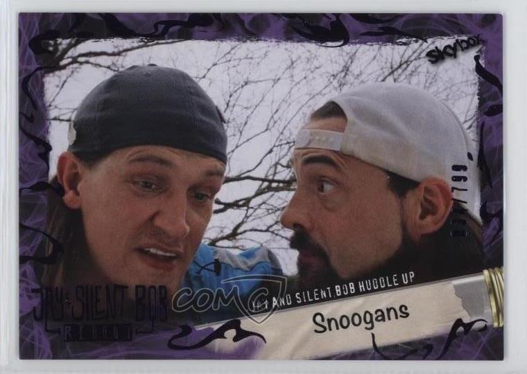 2023 Skybox & Reboot Snoogans 37/799 Jay and Silent Bob Huddle Up #29 x5u