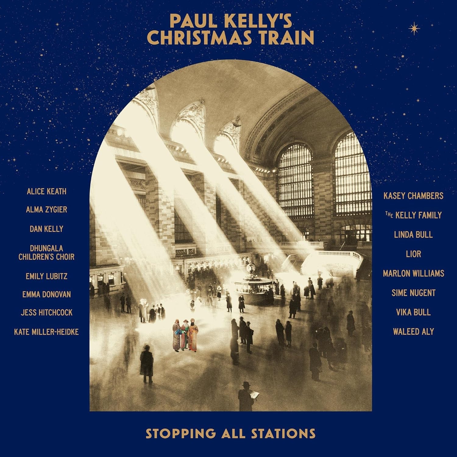 Paul Kelly = Paul Kelly's Christmas Train = 2VINYL LP ALBUM = FOLK POP ROCK ROLL
