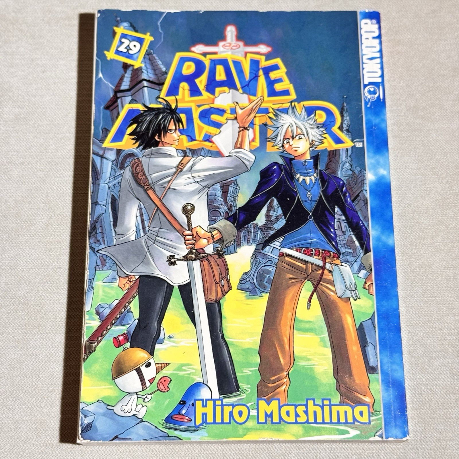 Rave Master Volume 29 Manga Vol Hiro Mashima Tokyopop Prima Stampa [Inglese]