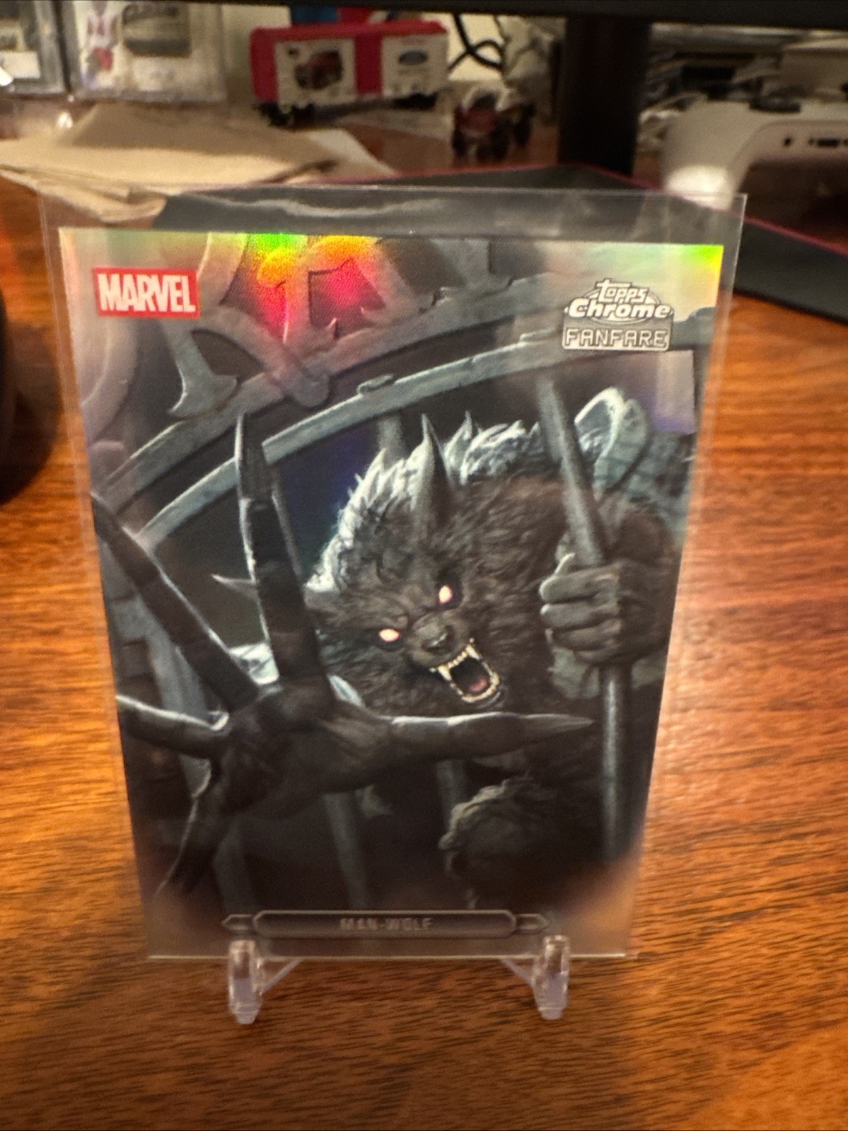 2026 Topps Chrome Marvel Fanfare #FF-27 Uomo-Lupo