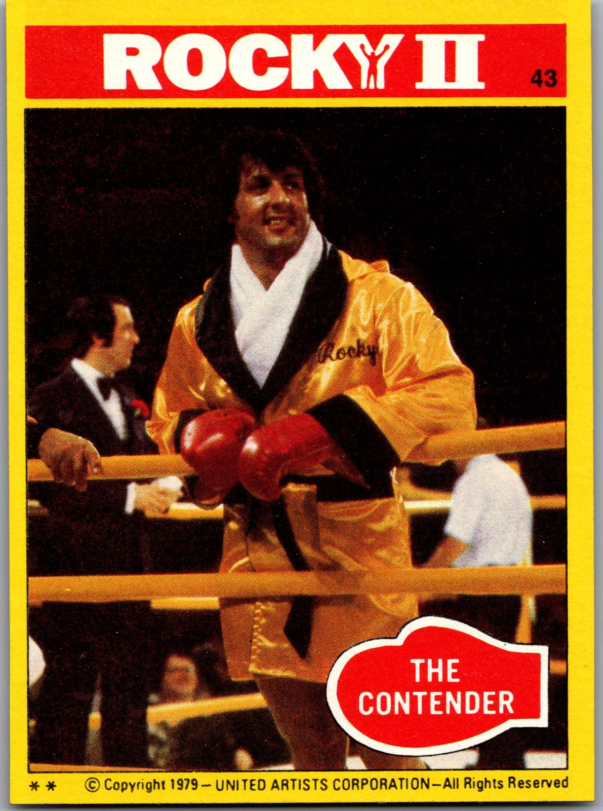 1979 Topps Rocky II #43 The Contender