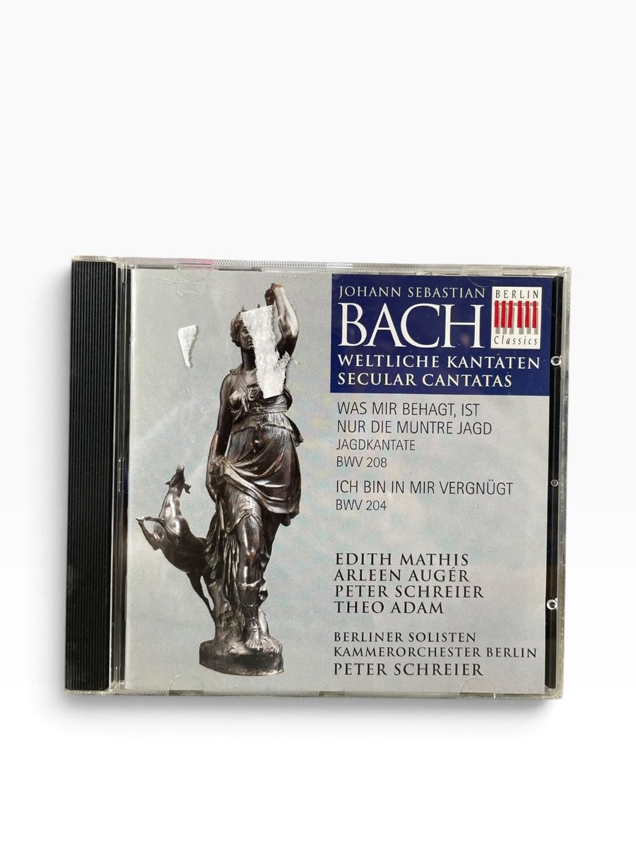 Bach - Secular Cantatas CD 1993 Remastered Classical Berlin Classics