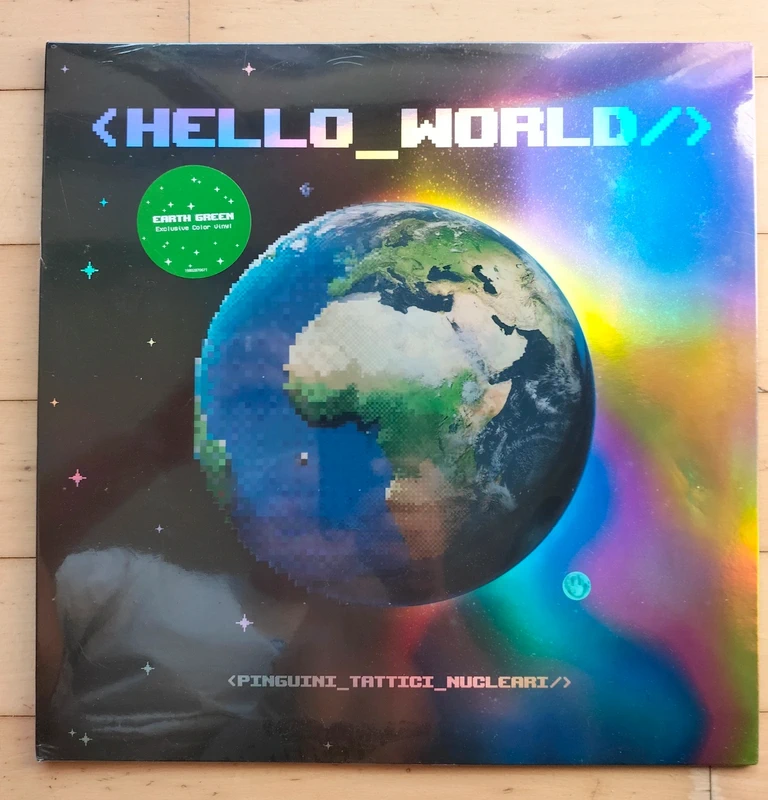 Pinguini tattici nucleari Hello World vinile LP