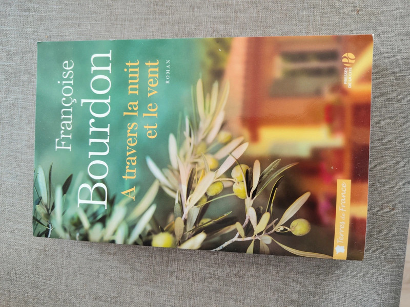 Livre en parfait état A travers la nuit et le vent de Françoise Bourdon