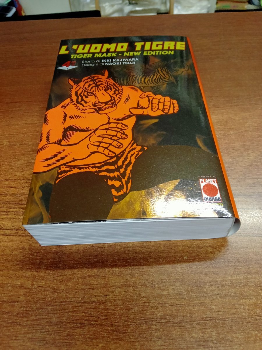 L'UOMO TIGRE TIGER MASK NEW EDITION VOLUME 4  PANINI COMICS    NUOVO