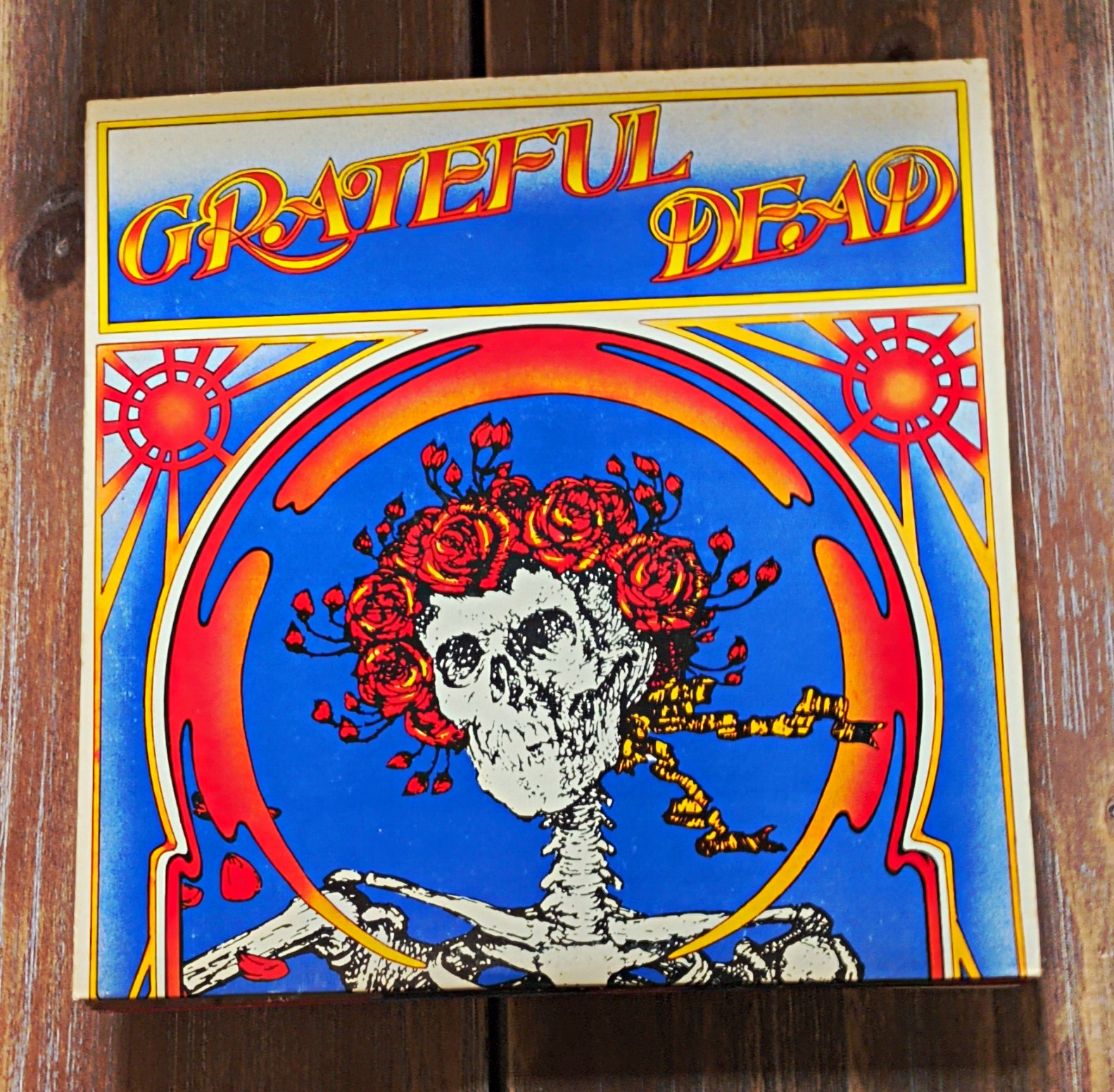 Grateful Dead Skull & Roses 2LP Vinyl Warner Bros 2WS 1935 1971 Gatefold Stereo