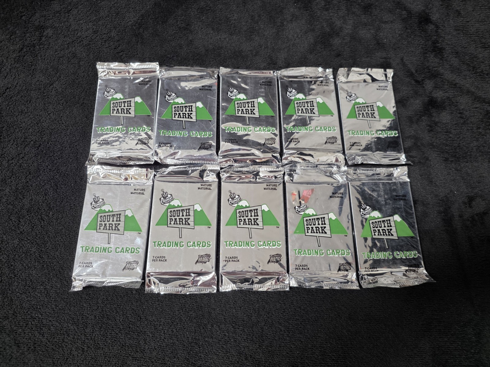 30x South Park Trading Cards Booster Pack (1998) immagini fumetti - sigillate