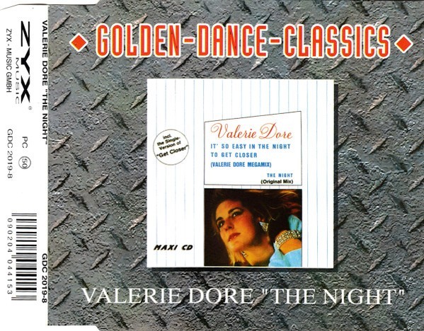 Valerie Dore – The Night - Maxi CD Single © 1986/95 (ZYX GDC)
