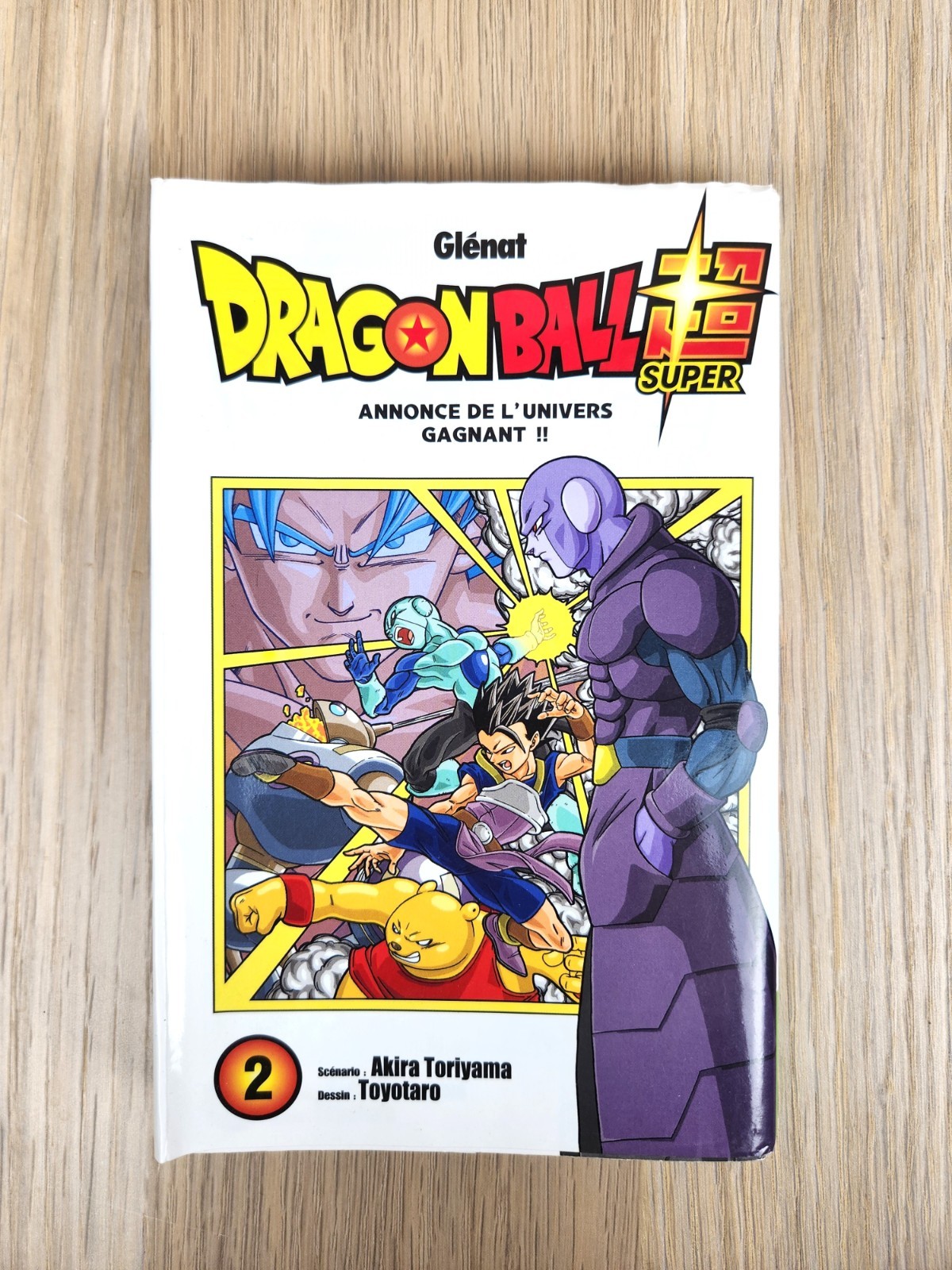 Manga Dragon Ball Super – Tome 2 par Akira Toriyama & Toyotaro