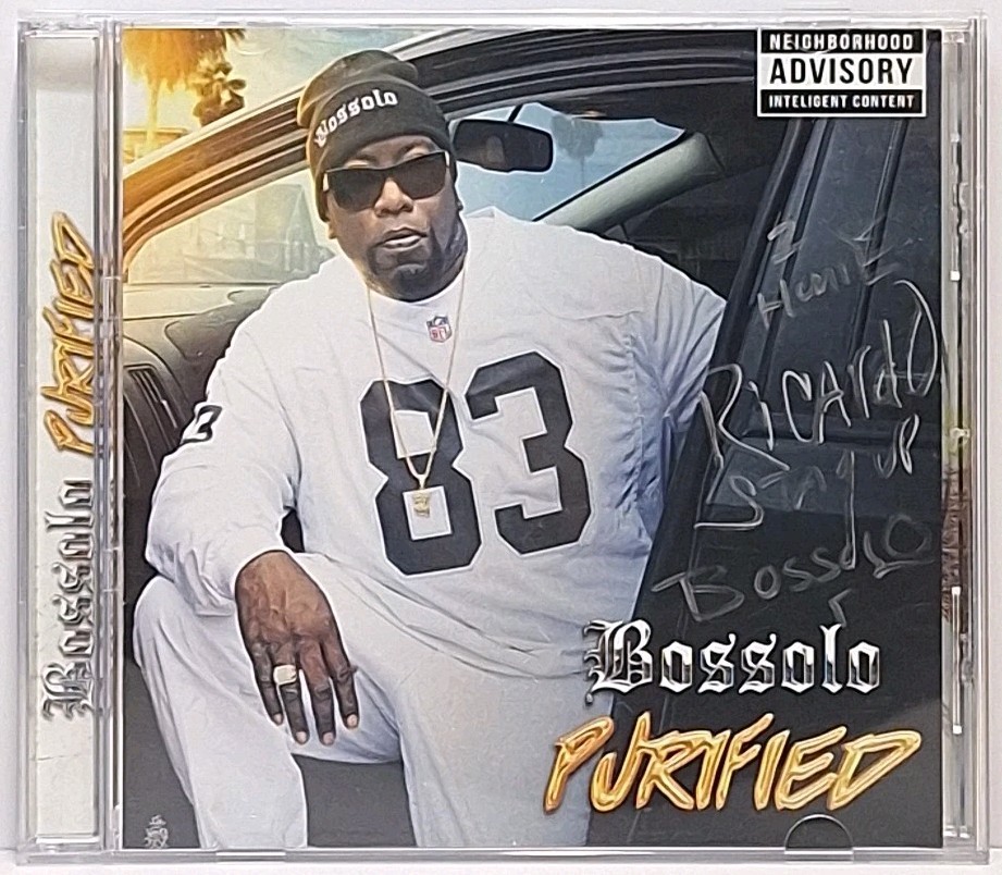 Bossolo Purified CD Very Good Condition Rare Autographed Fast Shipping 