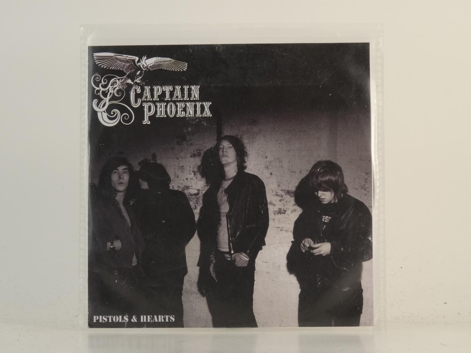 CAPTAIN PHOENIX PISTOLS AND HEARTS (H1) 3 Track Promo CD Single plus Picture Sle