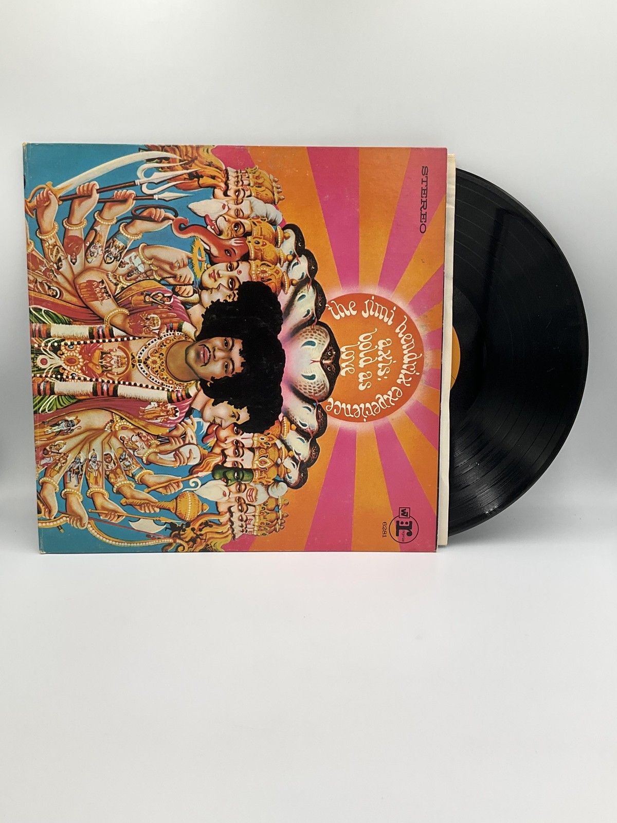 Vintage Jimi Hendrix Experience Axis: Bold As Love 12" Black Vinyl Rise Records