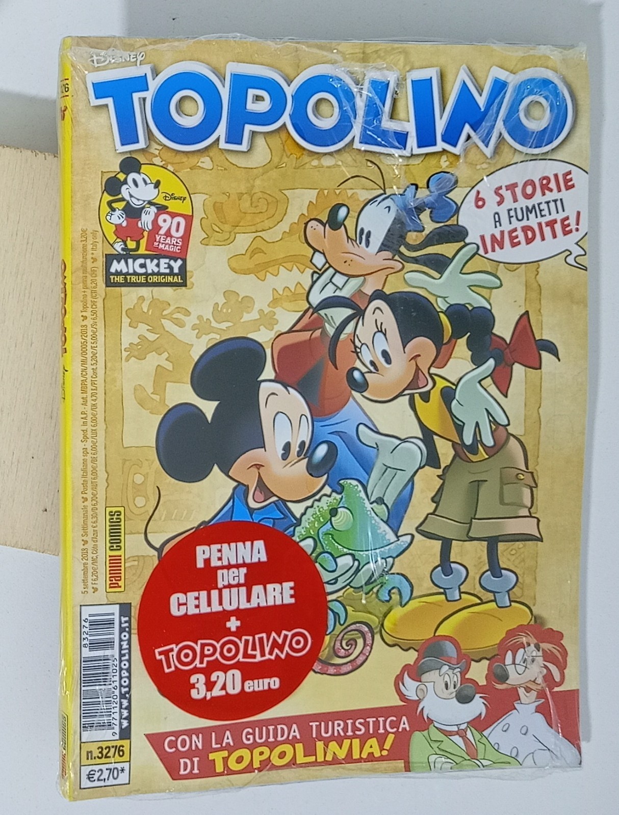 I148398 TOPOLINO Libretto n. 3276 - Panini 2018 BLISTERATO No Gadget