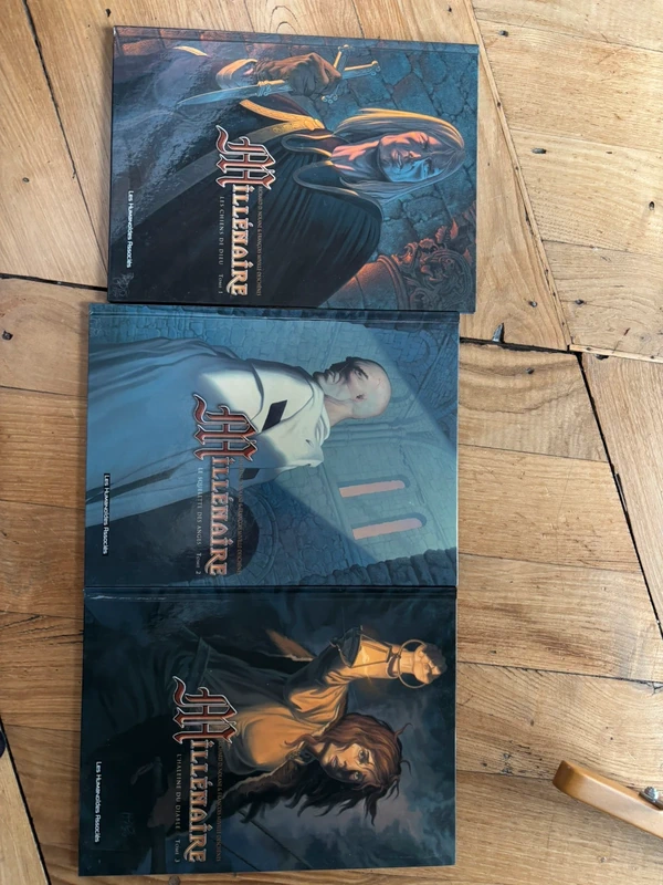 Lot de 3 albums BD millénaires