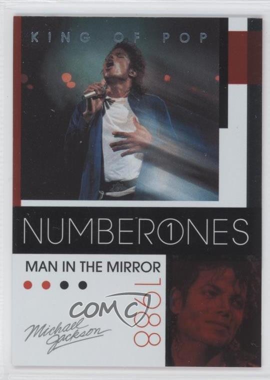 2011 King of Pop Number Ones Platinum Michael Jackson Man In The Mirror #187 0a7