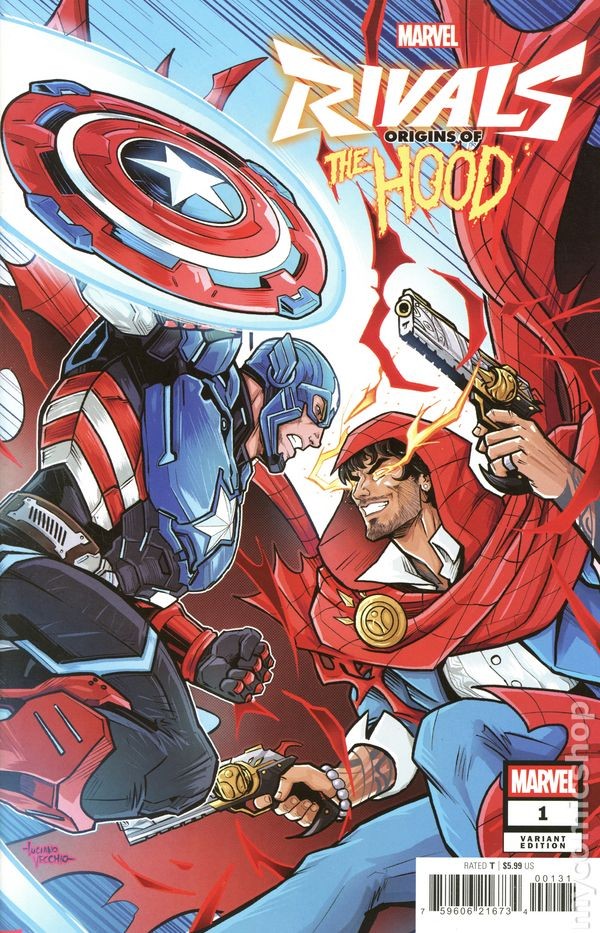 Origins of the Hood Marvel Rivals 1C 2026 Stock Image