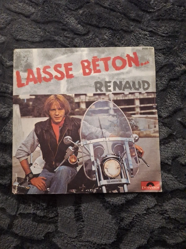 Vinyle 45 tours Renaud - Laisse béton
