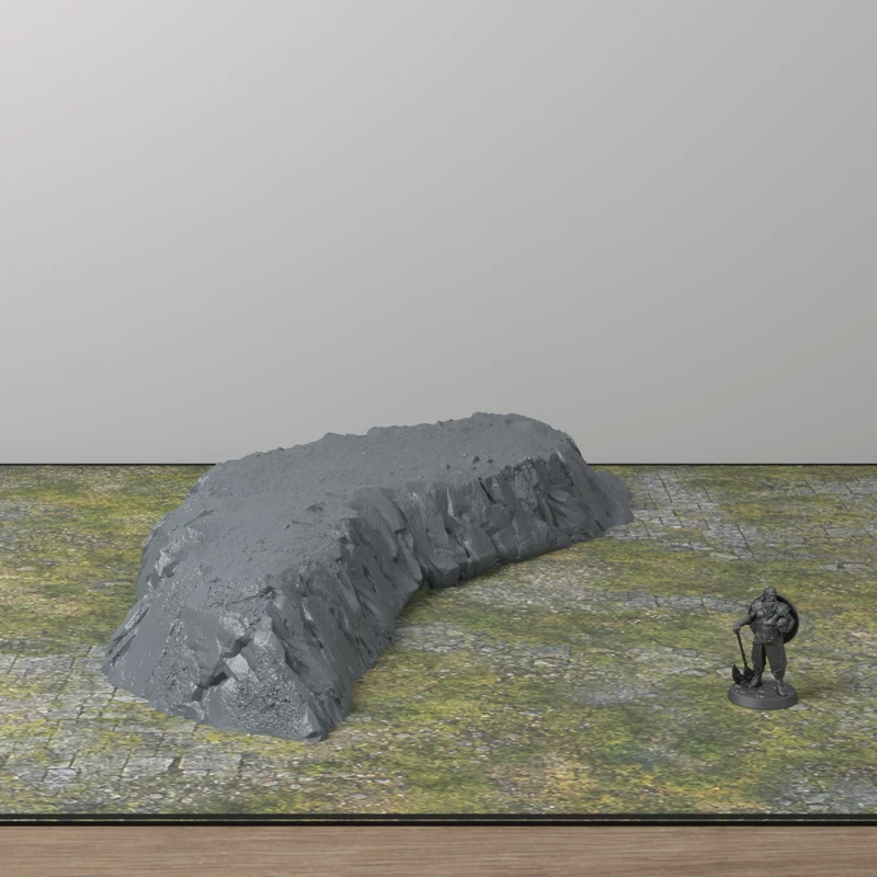 Hill D - Wargame Scenery 32mm