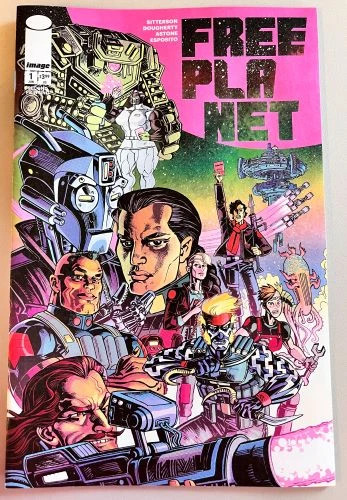 Free Planet #1 Jed Dougherty Second print variant (Image Comics)
