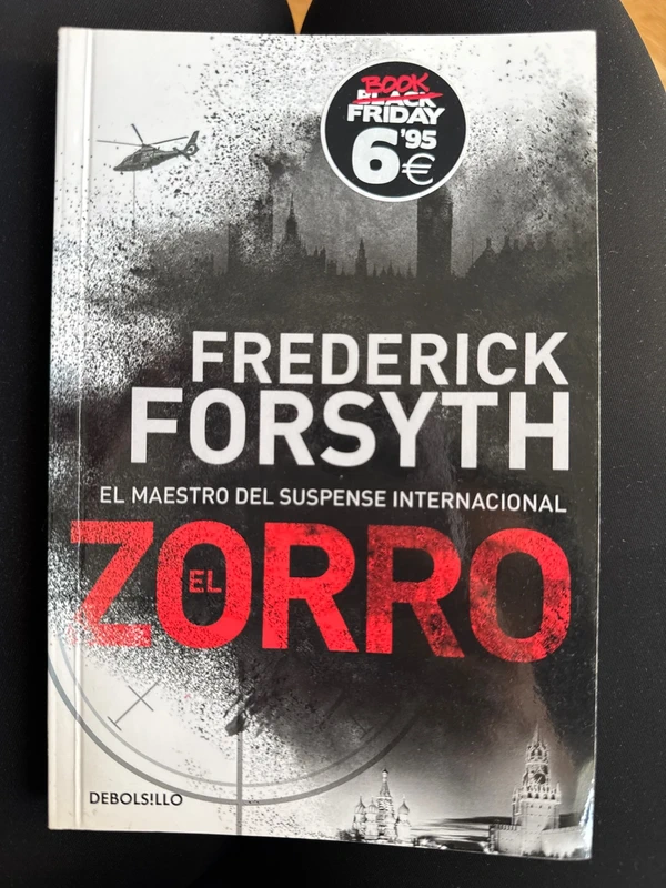 Libro El zorro de Frederick Forsyth