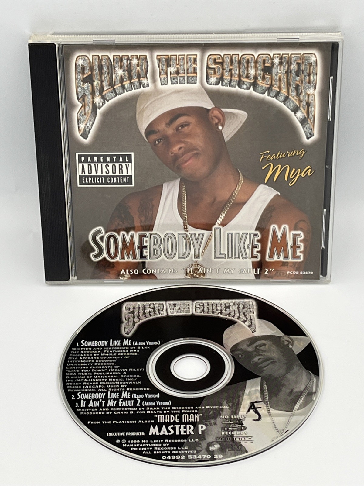 Somebody Like Me [Single] [PA] by Silkk the Shocker CD 1999