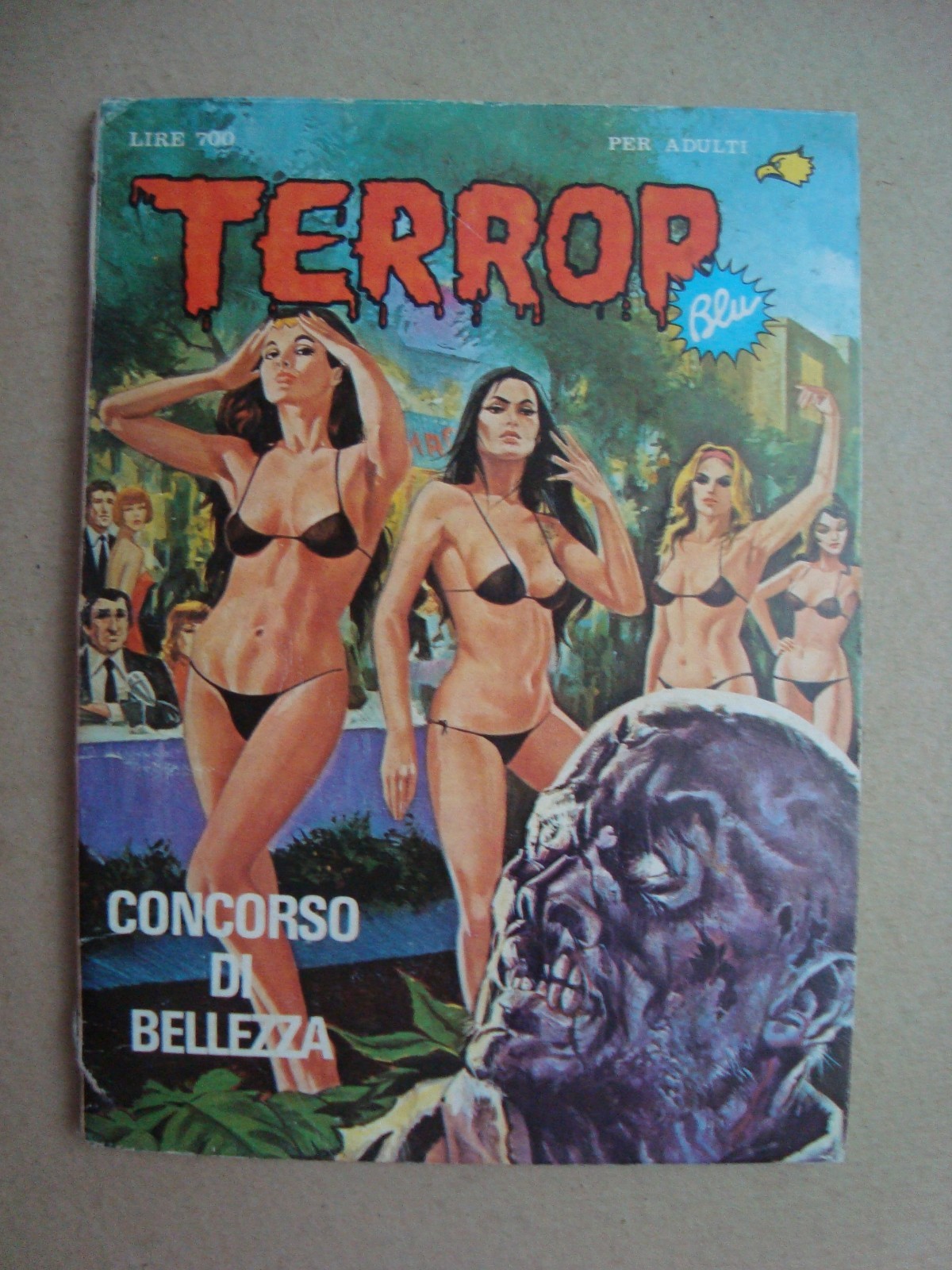 terror blu n°138 ed.ediperiodici 1982