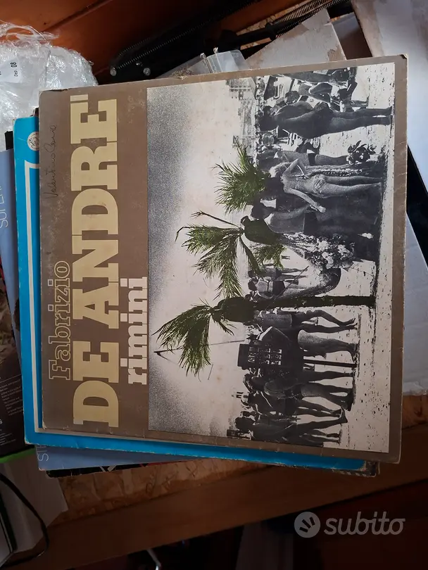 Disco Vinile Fabrizio De André "Rimini"