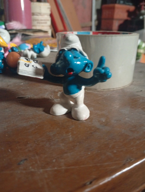 Puffo insegnante 1989