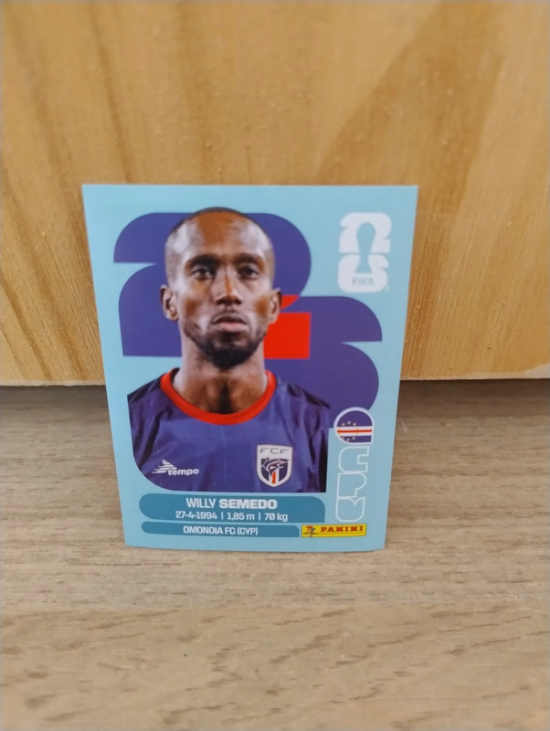 Carte Panini CPV 19 Fifa World Cup 2026. Coupe du monde Fifa 2026. Joueurs.