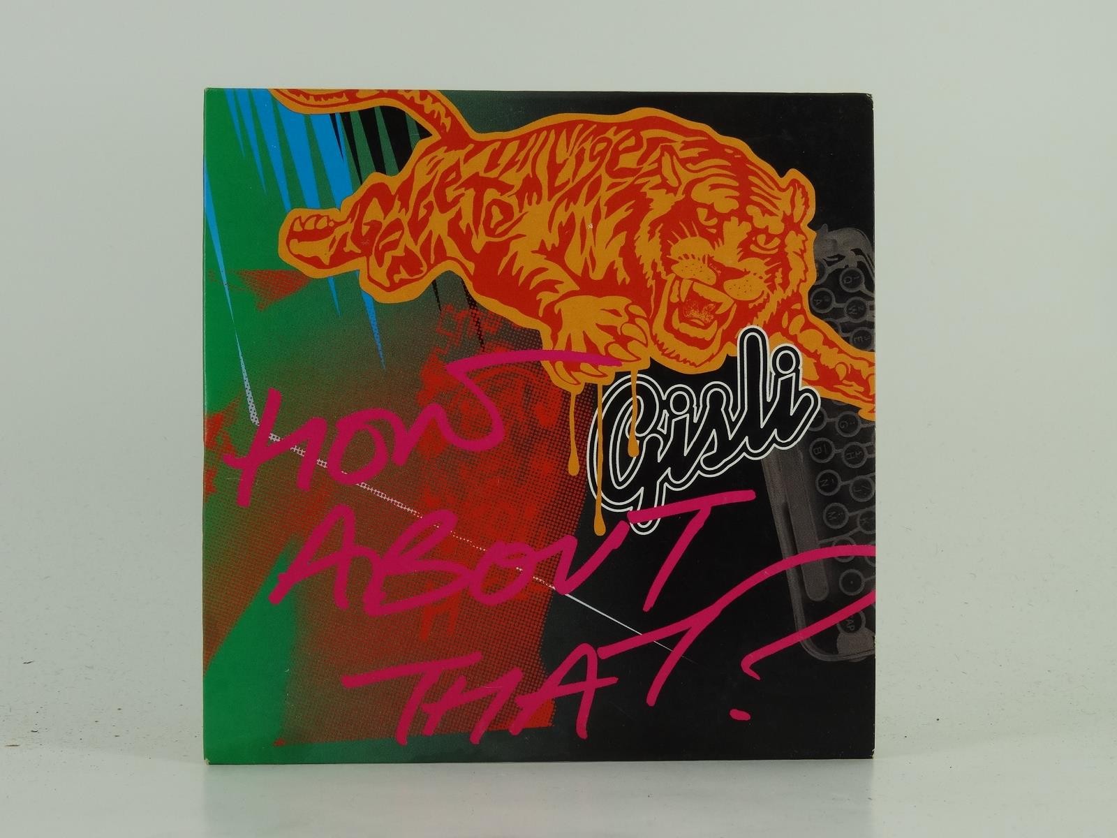 GISLI HOW ABOUT THAT? (D34) 3 Track Promo CD Single including Card Sleeve EMI RE